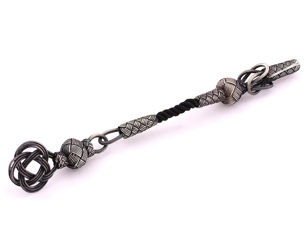 1000 Ayar Gümüş Kazaz Tesbih Püskülü (Model-8) - 1