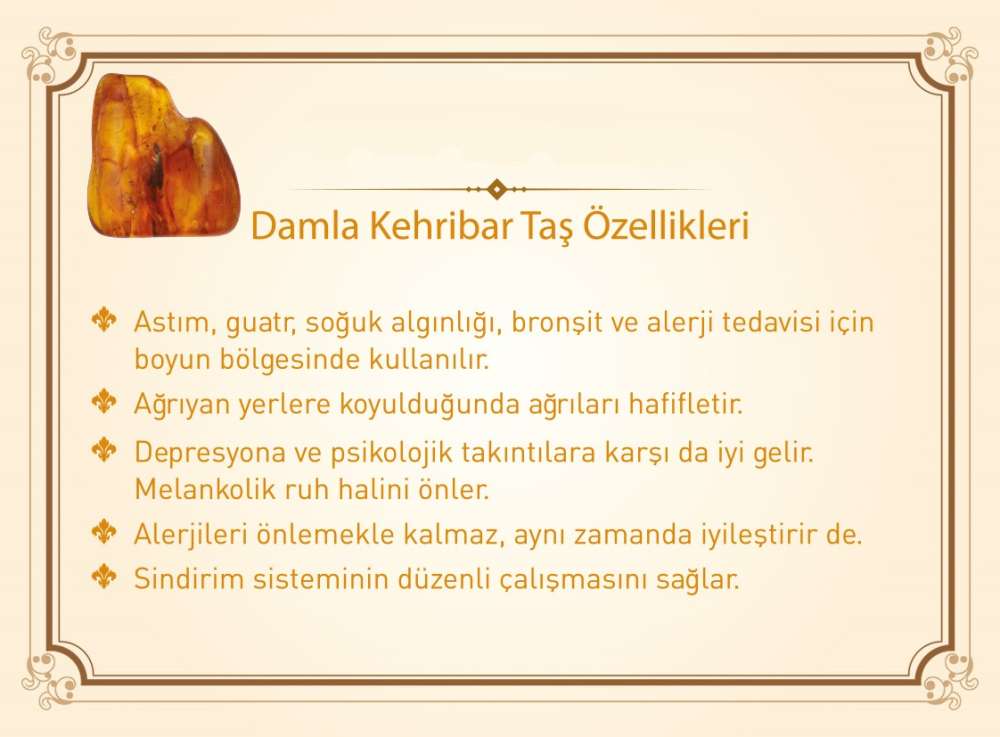 1000 Ayar Kazaz Püsküllü Kapsül Kesim Maxi Boy Koyu Kırmızı Renk Doğal Damla Kehribar Tesbih - 4