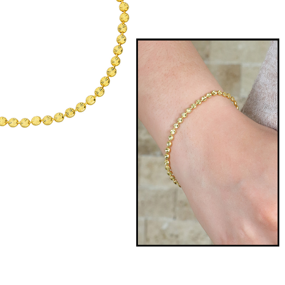 Özel Tasarım 925 Ayar Gümüş Bayan Bileklik - 1