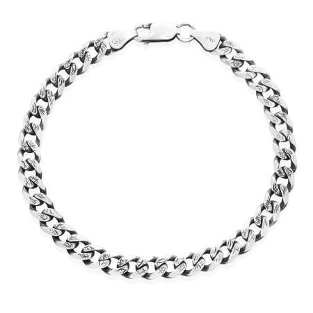 925 Ayar Gümüş Gurmet Erkek Bileklik - Tesbihane