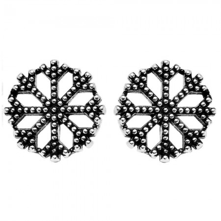 925 Ayar Gümüş Kar Küpe - Tesbihane