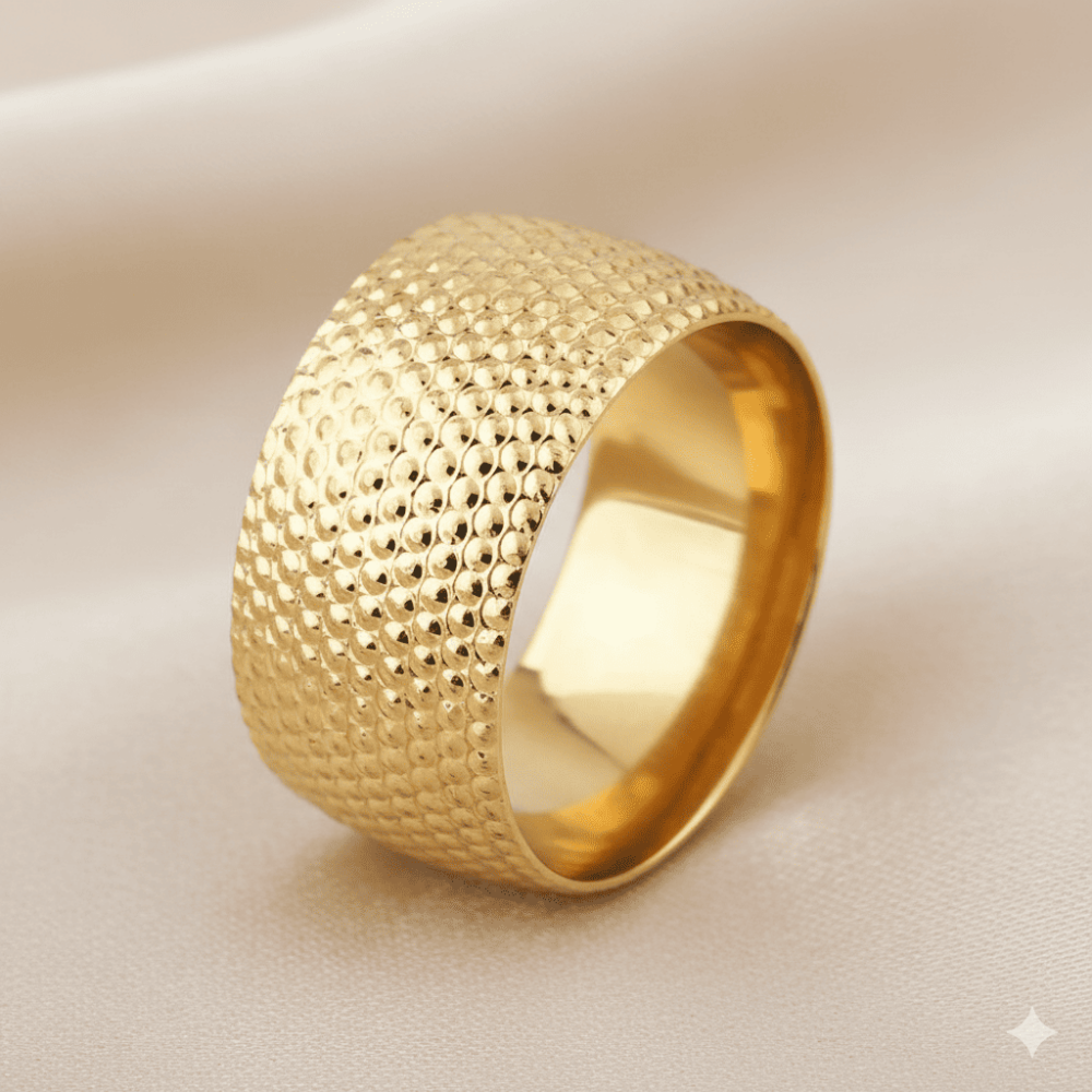 Ay Yüzeyi Tasarım 925 Ayar Gümüş Bayan Alyans - 1