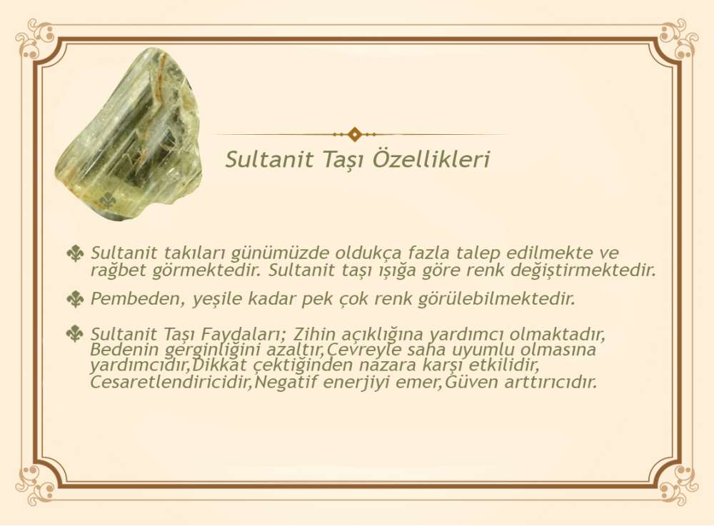 925 Ayar Gümüş Püsküllü Fasetalı Küre Kesim Sultanit Tesbih (M-1) - 4