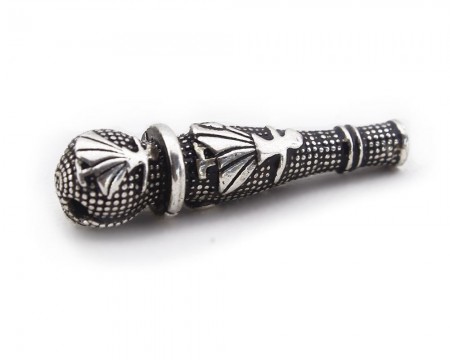 925 Ayar Gümüş Semazen Tesbih İmamesi - Tesbihane