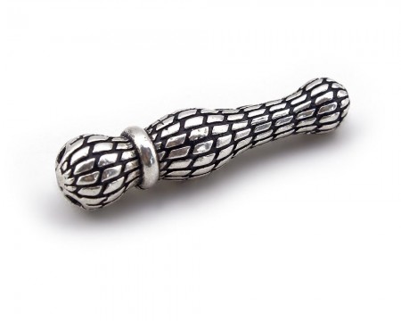 Baklava Desen Motifli 925 Ayar Gümüş İmame - Tesbihane