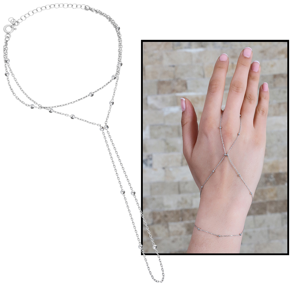 Zarif Küre Tasarım 925 Ayar Gümüş Şahmeran Bileklik - 1