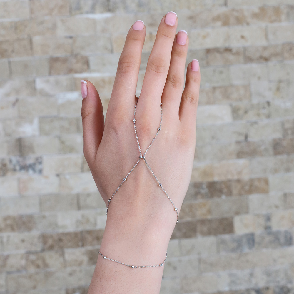 Zarif Küre Tasarım 925 Ayar Gümüş Şahmeran Bileklik - 2