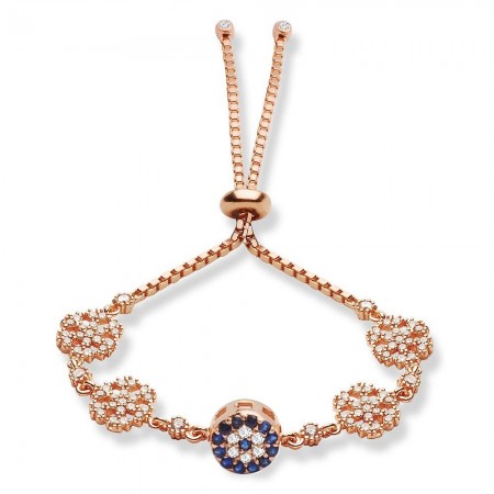 925 Ayar Gümüş Zirkon Taşlı Kar Bileklik - Tesbihane