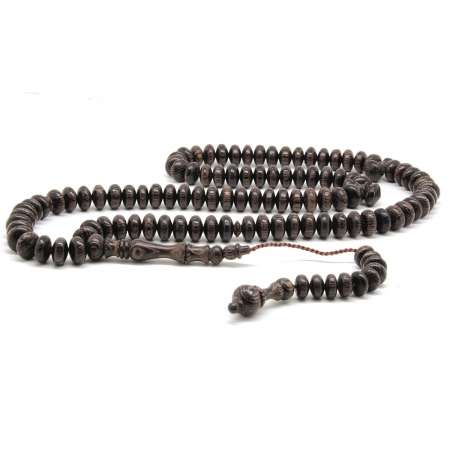 99 Taneli Tekerlek Kesim Venge Ağacı Namaz Tesbihi - Tesbihane