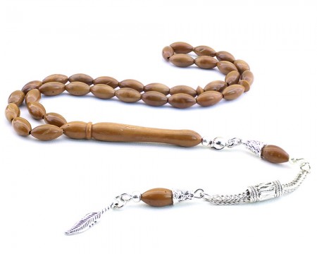 Arpa Kesim Kamçı Püsküllü Kuka Ağacı Tesbih - Tesbihane