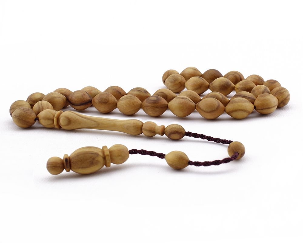 Arpa Kesim Zeytin Ağacı Tesbih - 1