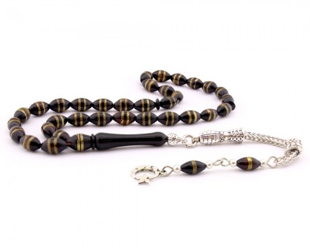 Ay Yıldız Püsküllü Sarmal Kuka Tesbih - Tesbihane