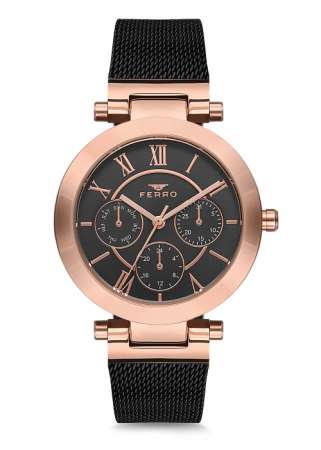 Bayan Ferro HASIR Saat - F40043-105-R - FERRO