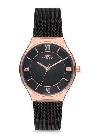 Bayan Ferro HASIR Saat - F40049C-111-R - FERRO