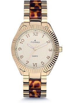 Bayan Ferro METAL Saat - F14179-242-B - FERRO