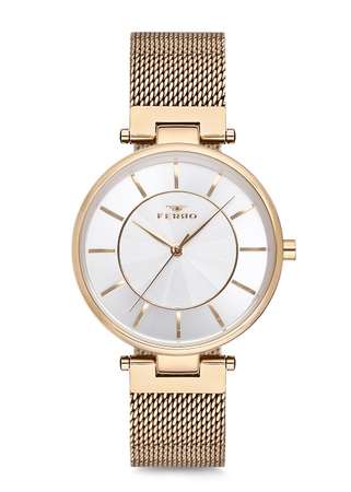 Bayan Ferro Metal Saat - F1828C-955-B - FERRO