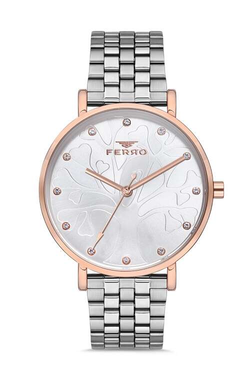 Bayan Ferro Metal Saat - F21035A-1099-E - 1