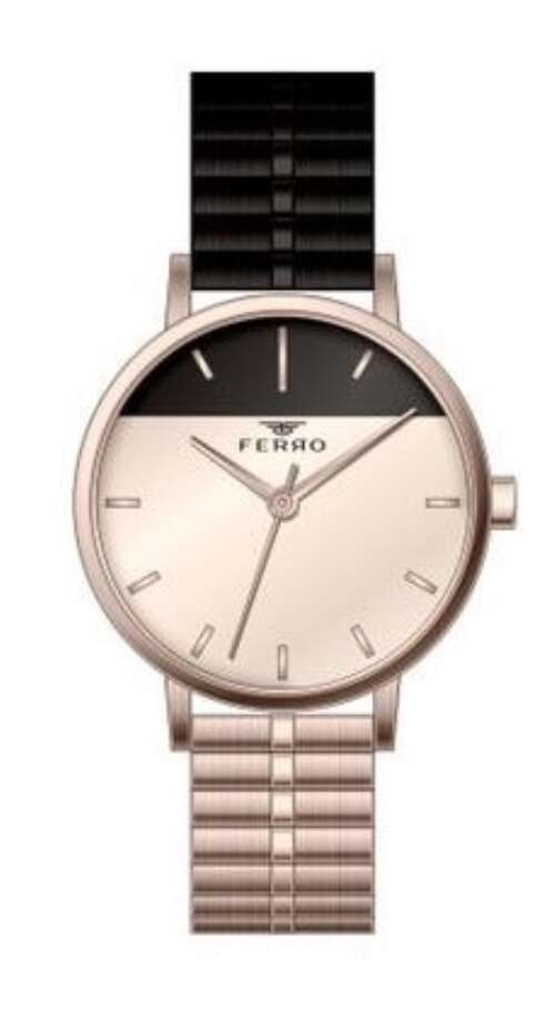 Bayan Ferro Metal Saat - F21043A-1068-R - 1
