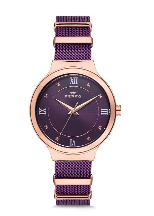Bayan Ferro Metal Saat - F21070C-1135-ZC - 1