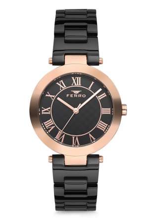 Bayan Ferro METAL Saat - F71598-693-R - FERRO