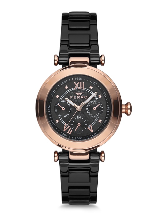 Bayan Ferro METAL Saat - F71679-709-R - 1