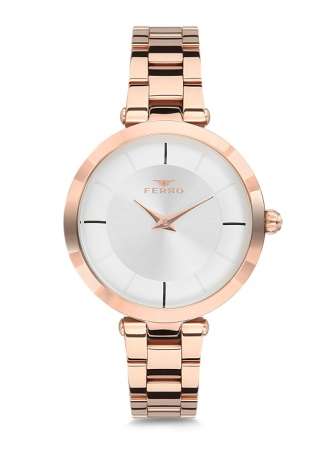 Bayan Ferro METAL Saat - F81781A-782-C - FERRO