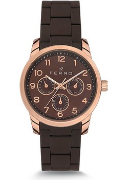 Bayan Ferro SILIKON Saat - F51370-429-C3 - FERRO