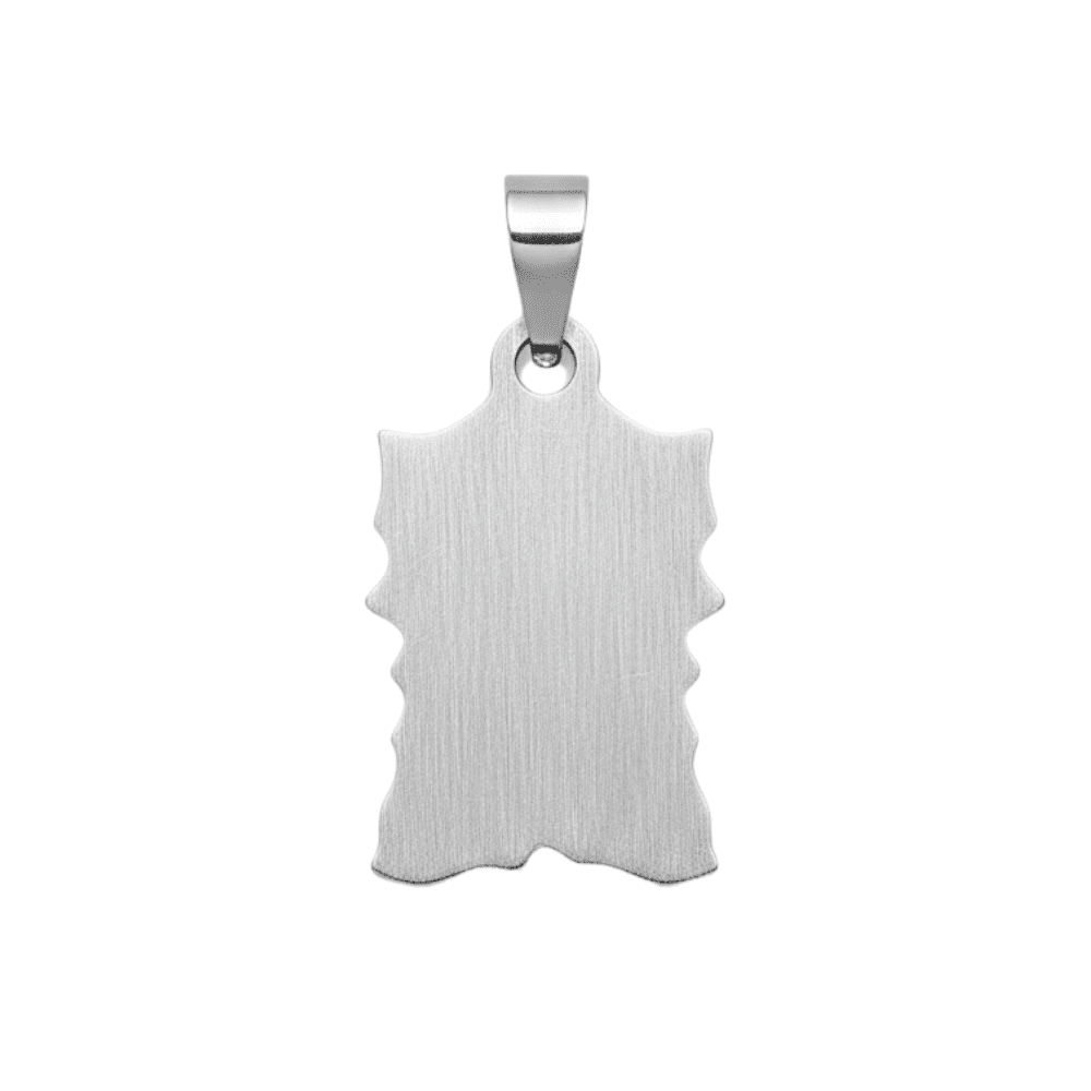 Çelik Püskül Ucu - Ayetel Kürsi Yazılı - Kişiye Özel - Gümüş Renk - Kitabe Tasarım - 3