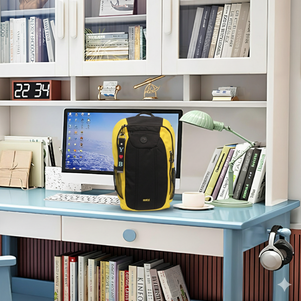 Çelik Toka - Öğrenciye Özel Askı Etiketi - Lacivert - Dayanıklı Kumaş Üzeri 2 Harf - Sembol Nakışlı - 2