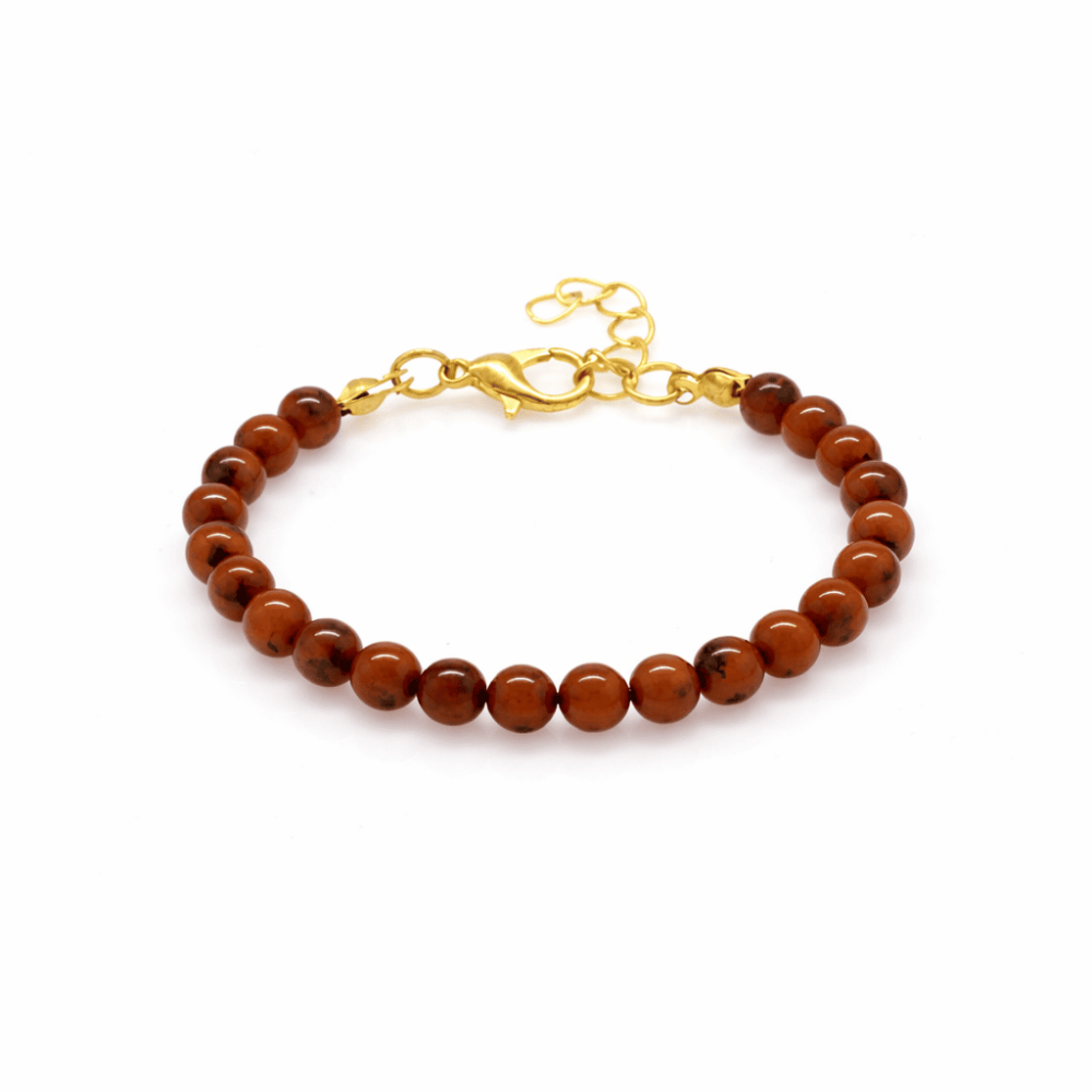 Çocuk Doğal Damla Kehribar Bileklik - Bal Rengi - Küre Kesim - Çelik Zincirli - 4
