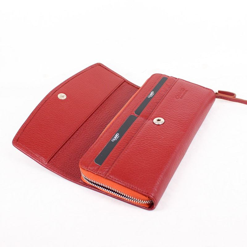 Deri Bayan Cüzdan Taba Kişiye Özel Ayna Hediyeli - 1