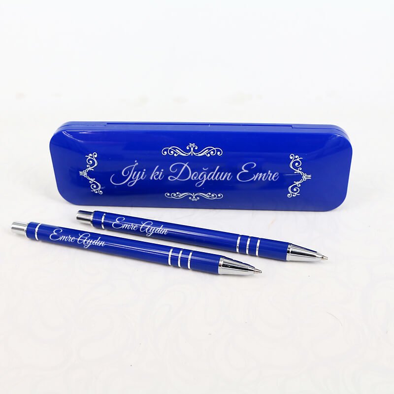 Doğum Günü Hediyesi Kişiye Özel Kalem Seti Beyza - 2