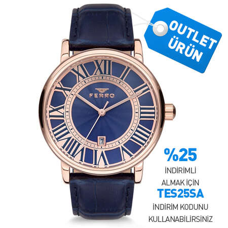 Erkek Ferro KAYIS Saat - F81324B-771-C2) - FERRO