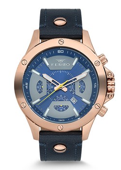 Erkek Ferro KAYISLI Saat - F61535-559-C - 1
