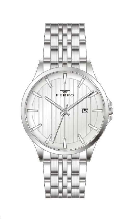 Erkek Ferro Metal Saat - F11018A-1101-A - 1