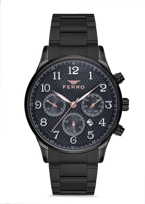 Erkek Ferro METAL Saat - F11036A-1141-G - 1