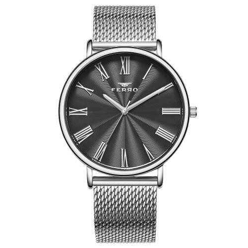 Erkek Ferro Metal Saat - F11037C-1082-A2 - 1