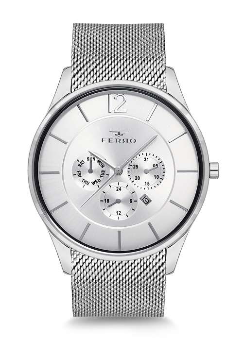 Erkek Ferro Metal Saat - F1698C-896-A - 1