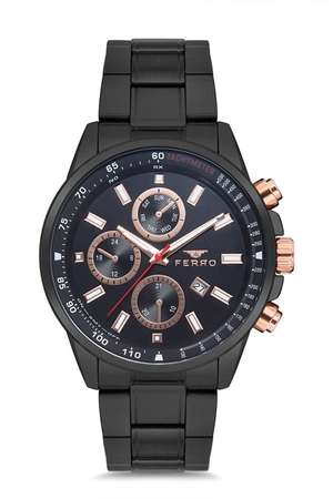 Erkek Ferro METAL Saat - F1859A-1057-G - FERRO