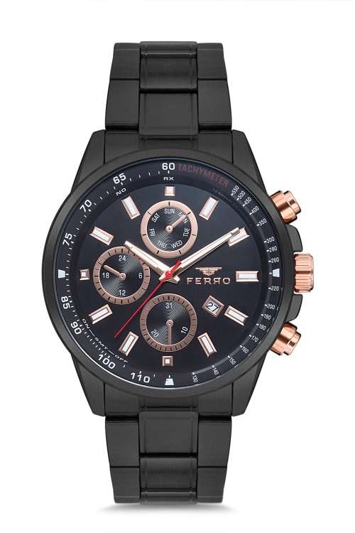 Erkek Ferro METAL Saat - F1859A-1057-G - 1