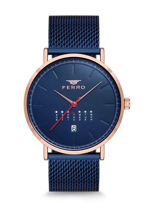 Erkek Ferro Metal Saat - F1900C-961-T - 1