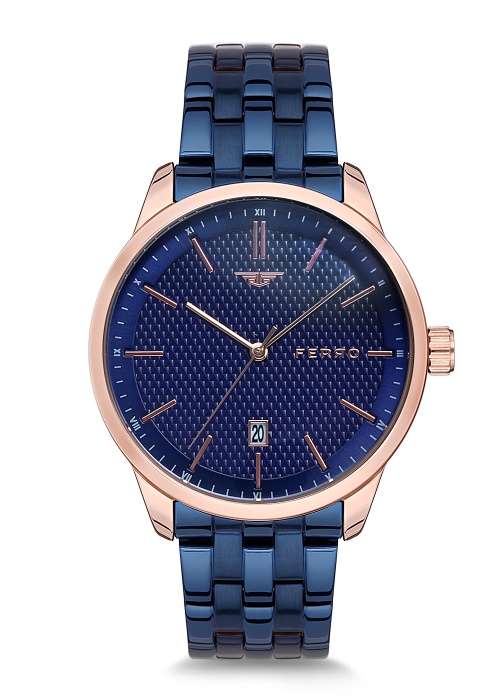 Erkek Ferro Metal Saat - F1974A-958-T - 1