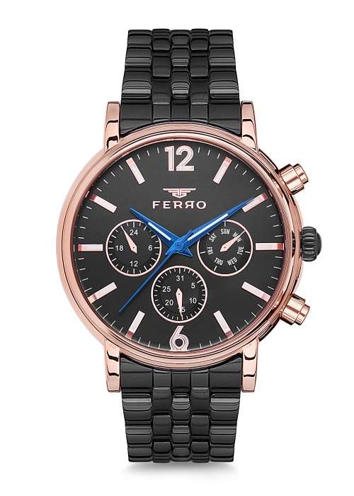 Erkek Ferro METAL Saat - FM1888A-1112-R - 1