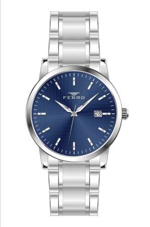 Ferro Gümüş Çelik Kordon Erkek Kol Saati F11183A-A3 F11183A-A3 - FERRO