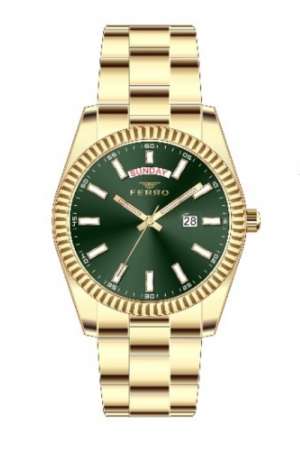 Ferro Sarı Çelik Kordon Erkek Kol Saati F11211A-B6 F11211A-B6 - FERRO