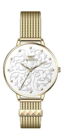 Ferro Sarı Hasır Kordon Kadın Kol Saati F21087C-B F21087C-B - FERRO