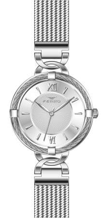 Ferro Gümüş Hasır Kordon Kadın Kol Saati F21092C-A F21092C-A - FERRO