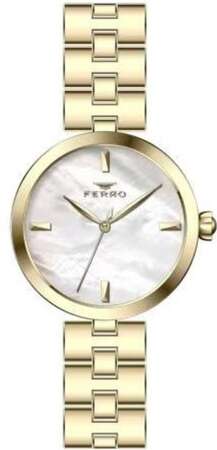 Ferro Sarı Çelik Kordon Kadın Kol Saati F21100A-B F21100A-B - FERRO