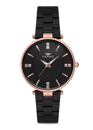 FERRO F2992A-1120-R Kadın Kol Saati F2992A-1120-R - FERRO