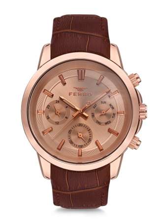 Ferro FM1904B-991-S Erkek Kol Saati FM1904B-S - FERRO